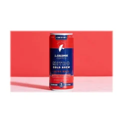 Coffee<La Colombe Coffee La Colombe Nitro Extra Bold Caffeinated Cold Brew Coffee, Dark Roast, 9 fl. oz., 12/Carton (PPPURC1232)