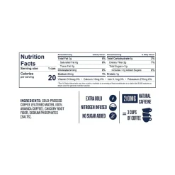 Coffee<La Colombe Coffee La Colombe Nitro Extra Bold Caffeinated Cold Brew Coffee, Dark Roast, 9 fl. oz., 12/Carton (PPPURC1232)