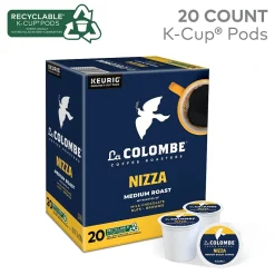Keurig K-Cups<La Colombe Coffee La Colombe Nizza Coffee Keurig® K-Cup® Capsules, Medium Roast, 20/Box (5000380612)