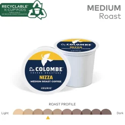 Keurig K-Cups<La Colombe Coffee La Colombe Nizza Coffee Keurig® K-Cup® Pods, Medium Roast, 80/Carton (5000380612CT)