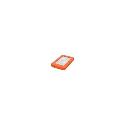 Seagate LaCie Rugged Mini 5TB External USB 3.0 Portable Hard Drive, Silver/Orange (STJJ5000400)* External Hard Drives