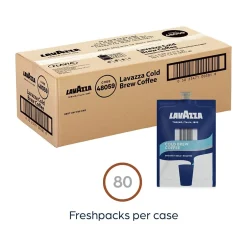Keurig K-Cups<Lavazza Cold Brew Coffee, Flavia Freshpack, 80/Carton (48059)