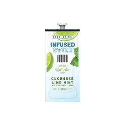 Keurig K-Cups<Lavazza Cucumber Lime Mint Infused Water, Flavia Freshpack, 100/Carton (48051)