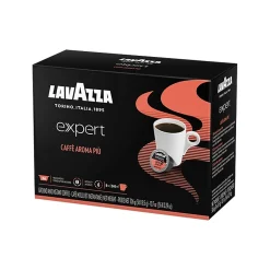 Keurig K-Cups<Lavazza Expert Caffe Aroma Piu Roasted Cereals Coffee Capsules, Medium Roast, 36/Box (1953001355)