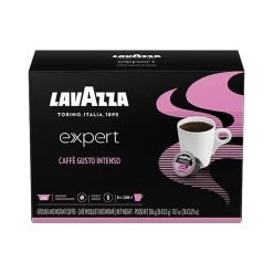 Keurig K-Cups<Lavazza Expert Caffe Gusto Intenso Wood Coffee Capsules, Dark Roast, 36/Box (1953001393)