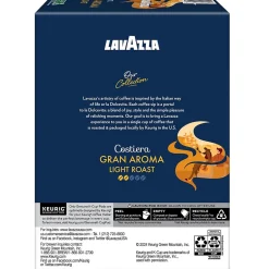 Keurig K-Cups<Lavazza Gran Aroma Coffee Keurig® K-Cup® Pods, Medium Roast, 88/Carton (6002CT)