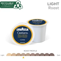Keurig K-Cups<Lavazza Gran Aroma Coffee Keurig® K-Cup® Pods, Medium Roast, 22/Box (6002)