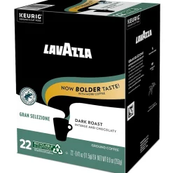 Keurig K-Cups<Lavazza Gran Selezione Coffee Keurig® K-Cup® Pods, Dark Roast, 22/Box (6006)