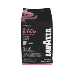 Coffee<Lavazza Gusto Intenso Spices, Caramel Beans Coffee, Dark Roast, 35.2 oz., 6/Carton (2460)