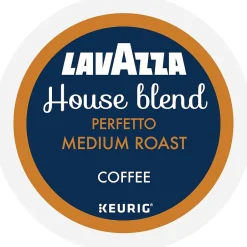 Keurig K-Cups<Lavazza House Blend Perfetto Coffee Keurig® K-Cup® Pods, Medium Roast, 88/Carton (5000382580CT)