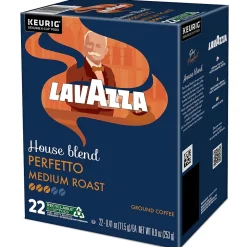 Keurig K-Cups<Lavazza House Blend Perfetto Coffee Keurig® K-Cup® Pods, Medium Roast, 88/Carton (5000382580CT)