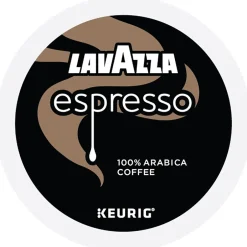 Keurig K-Cups<Lavazza Perfetto Espresso Coffee Keurig® K-Cup® Pods, Dark Roast, 22/Box (6000)