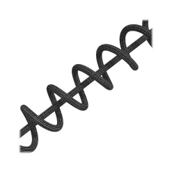 LAX Gadgets Lightning to USB-C Cable for iPhone/iPad/iPod Touch, Black (MFIUSBC3FT-BLK)