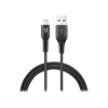 LAX Gadgets Lightning to USB Cable for iPhone/iPad/iPod touch, Black (LX-4BK)
