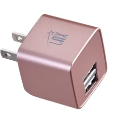 LAX Gadgets MFI Certified 6ft Charger with Wall Charger Rose Gold (MFIWALL6FT-ROS)
