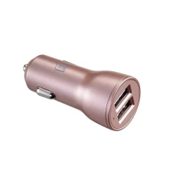 LAX Gadgets MFI Certified 6ft Charger with Car Charger Rose Gold (MFICAR6FT-ROS)