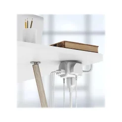 Surge Protectors & Power Strips<LAX Gadgets 3-Outlet 3-USB Port Surge Protector, 5', White (OUT3X3WH)