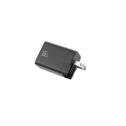 LAX Gadgets USB Wall Charger for Most Smartphones, Black (PD20WQCBK)