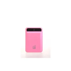LAX Gadgets LAX Pro Mini 10000mAh Portable Power Bank - 2x High-Speed 5V/2A USB Charging Ports (Rose Gold) (LAXCMPPB10K-ROS)