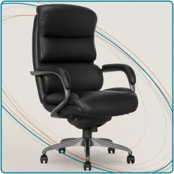 Hot Aberdeen Bonded Leather Computer and Desk Chair, Black (51545-BLK) Office Chairs