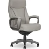 Outlet Arcadian Ergonomic Bonded Leather Swivel Executive Chair, Beige (60008-BGE) Office Chairs