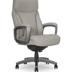Outlet Arcadian Ergonomic Bonded Leather Swivel Executive Chair, Beige (60008-BGE) Office Chairs