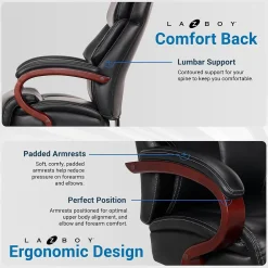 Sale Bradley Bonded Leather Executive Chair, (46089-CC) Ergonomic Chairs