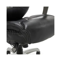 New Cantania Ergonomic Bonded Leather Swivel Executive Chair, Black (45776A) Office Chairs