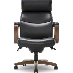 Best Greyson Ergonomic Bonded Leather Swivel Executive Chair, Black (CHR10086B) Office Chairs