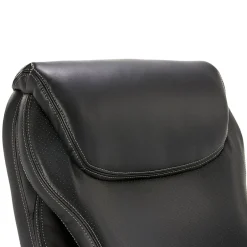 Clearance Hyland Ergonomic Bonded Leather Swivel Executive Chair, Black (45779A) Office Chairs