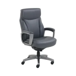 New Leather Swivel Executive Chair, Gray (51446XX) Office Chairs