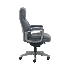New Leather Swivel Executive Chair, Gray (51446XX) Office Chairs