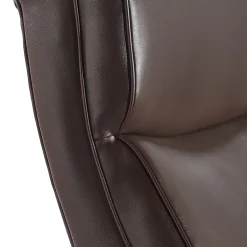 New Melrose Ergonomic bonded Leather Swivel Executive Chair, Brown (CHR10084C) Office Chairs