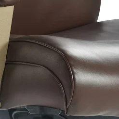New Melrose Ergonomic bonded Leather Swivel Executive Chair, Brown (CHR10084C) Office Chairs