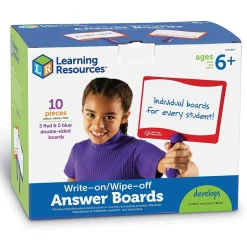 Outlet Dry-Erase Boards, Answer Boards (LER0647) Dry Erase