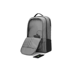 Backpacks<Lenovo Business Casual Backpack, Charcoal Gray Polyester (4X40X54260)