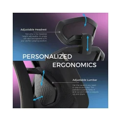 Clearance Legion Mesh Ergonomic Racing Gaming Chair, Dark Gray (52014DGRY) Gaming Chairs