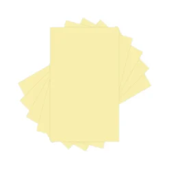New Colors 30% Recycled 8.5" x 14" Colored Paper, 20 lbs., Canary, 500 Sheets/Ream (94292RM) Multipurpose Paper