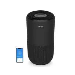 Air Purifiers<Levoit PlasmaPro 400S True HEPA Air Purifier, 4-Speed, Wi-Fi Enabled, Black (HEALVSUS0111Y)