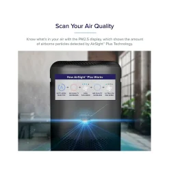 Air Purifiers<Levoit PlasmaPro 400S True HEPA Air Purifier, 4-Speed, Wi-Fi Enabled, Black (HEALVSUS0111Y)