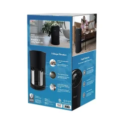 Air Purifiers<Levoit True HEPA Tower Air Purifier, Black (HEAPAPLVNUS0032)