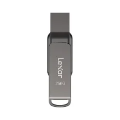 Lexar JumpDrive D400 Dual 256GB USB 3.1 Type-C Flash Drive, Gray (LJDD400256G-BNQNU)* Usb Flash Drives