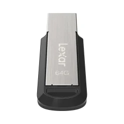 Lexar JumpDrive M400 64GB USB 3.0 Type-A Flash Drive, Silver/Black (LJDM400064G-BNBNU)* Usb Flash Drives