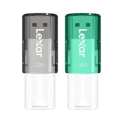 Lexar JumpDrive S60 32GB USB 2.0 Flash Drive, 2/Pack (LJDS60-32GB2NNU)* Usb Flash Drives