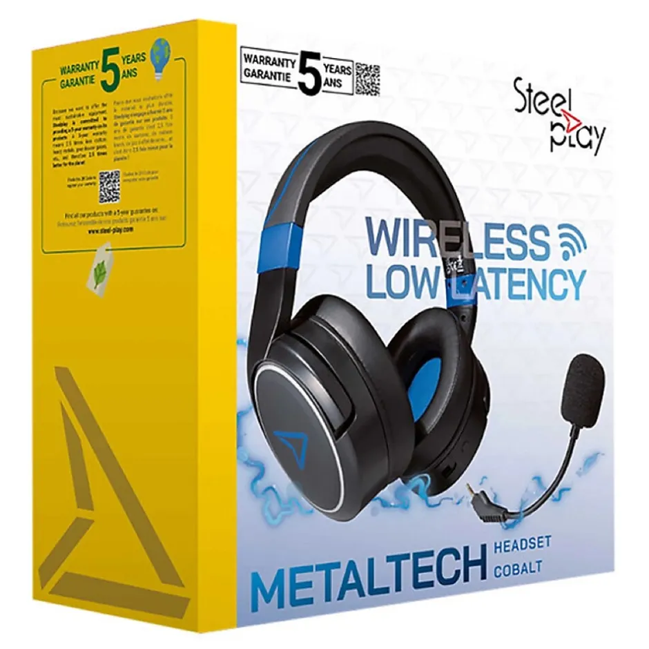 Lexip Metaltech Bluetooth Gaming Headset, Cobalt (JVAMUL00160)* Gaming Headsets