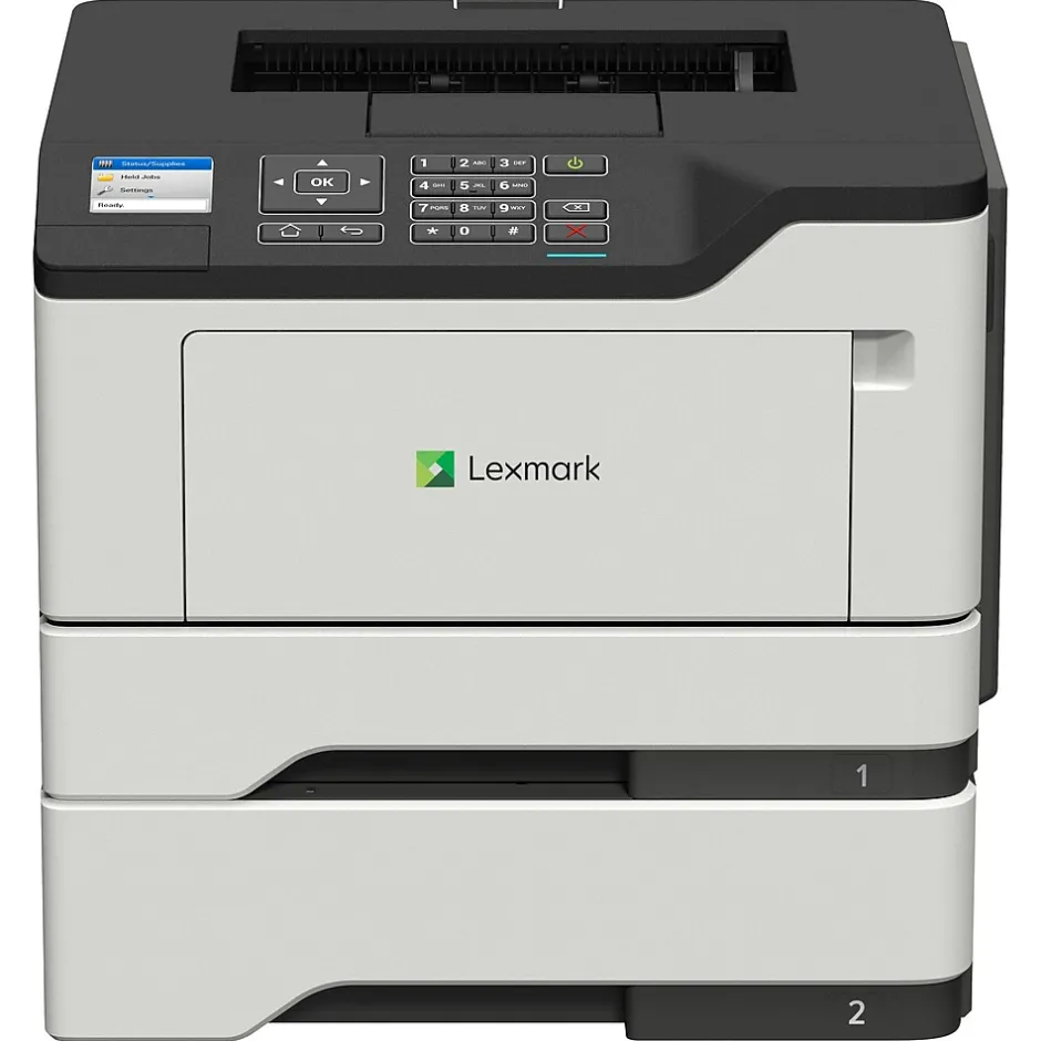 Black & White Printers<Lexmark MS521dn Single-Function Monochrome Laser Printer (36S0300)