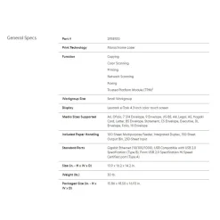 Black & White Printers<Lexmark MX432adwe Laser Printer, Print, Scan, Copy, Fax (29S8100)