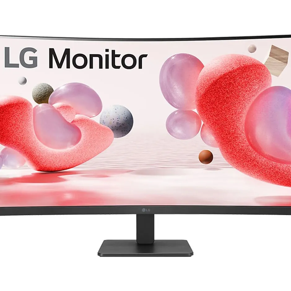 LG 32" Curved FHD 100 Hz LCD Monitor, Matte Black (32BR50C-B)* Curved Monitors