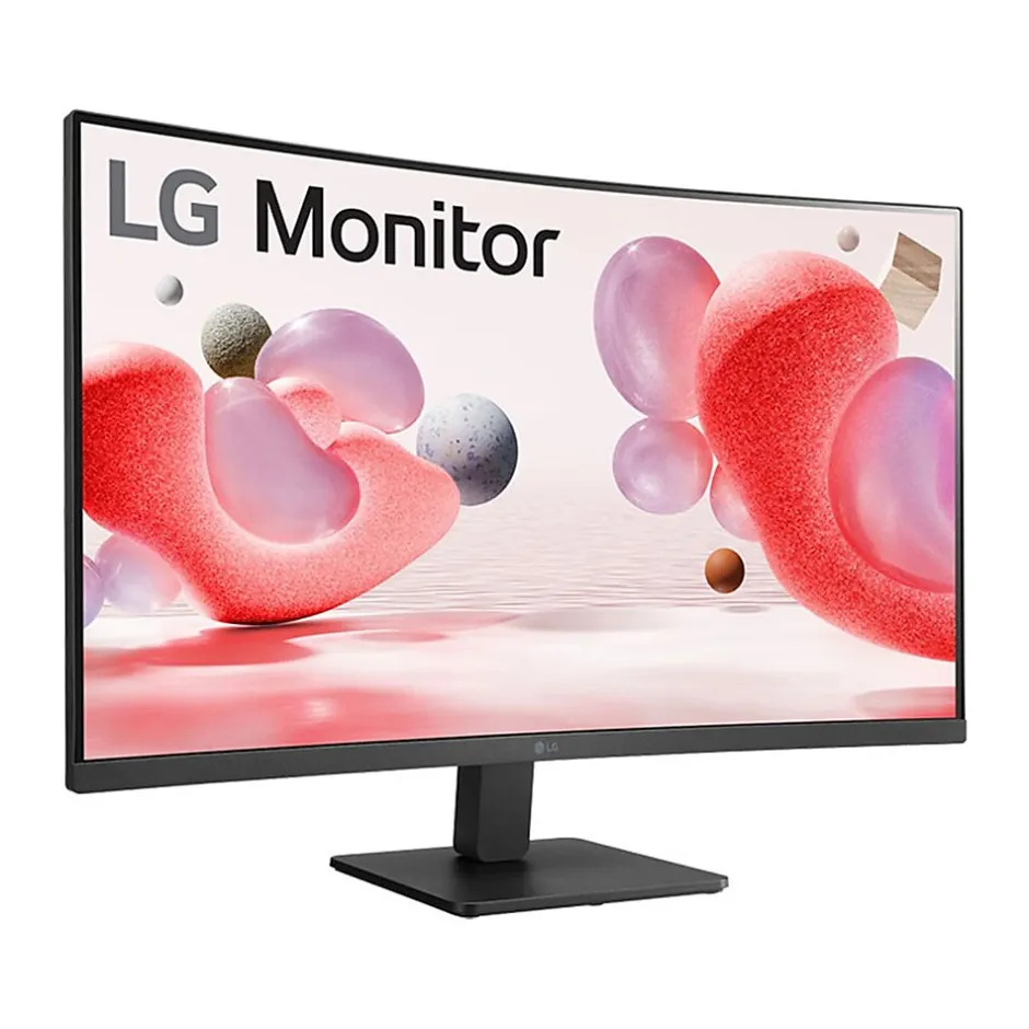 LG 32" Curved FHD 100 Hz LCD Monitor, Matte Black (32BR50C-B)* Curved Monitors