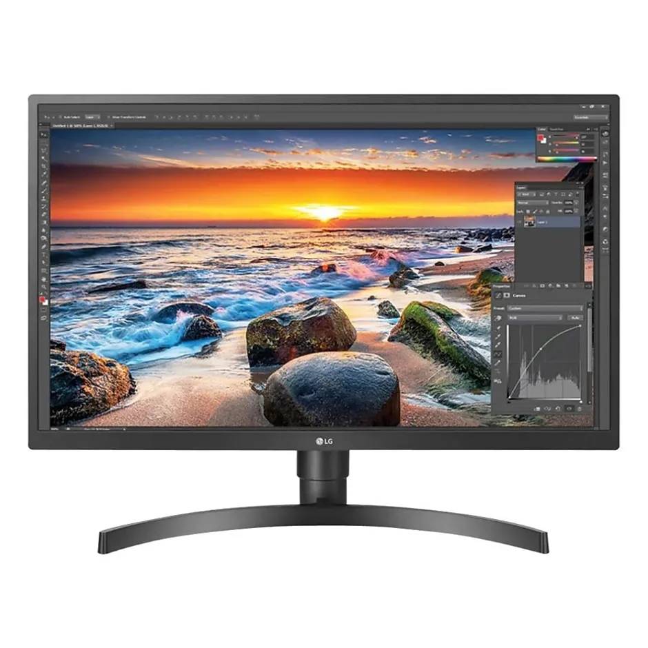 LG 27BL55U-B 27" LED Monitor, Black/White* Flat Monitors